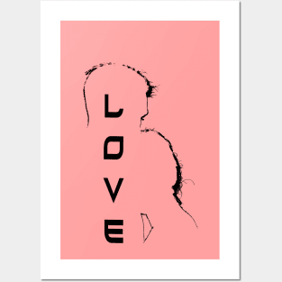 Love Couple Posters and Art